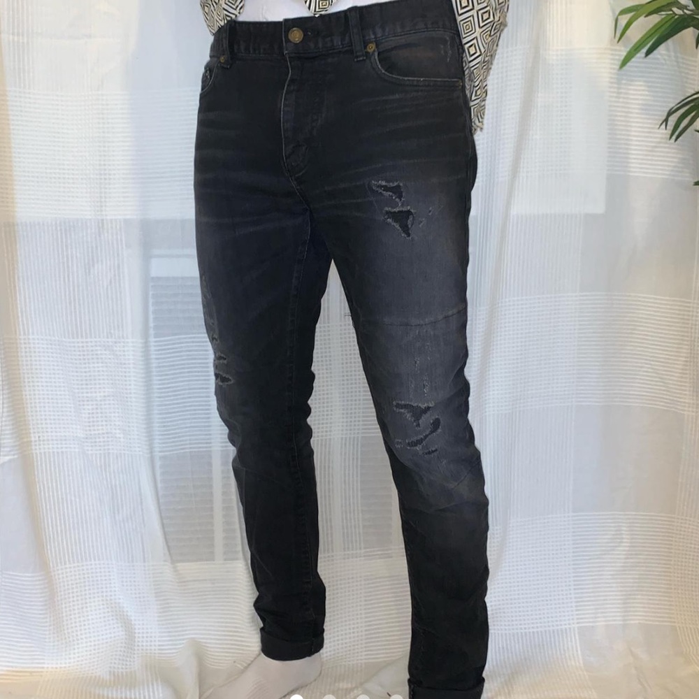 Saint Laurent Paris stretchy skinny jeans